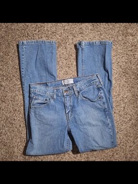 Vintage 2004 Levi Strauss Stretch Bootcut Jeans Light Wash 6S